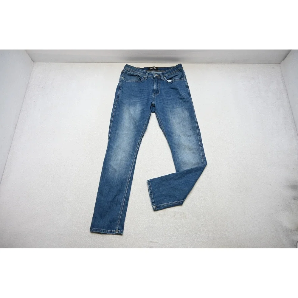 DU/ER Performance Denim Jeans Mens 32x30 Blue Slim Straight Stretch